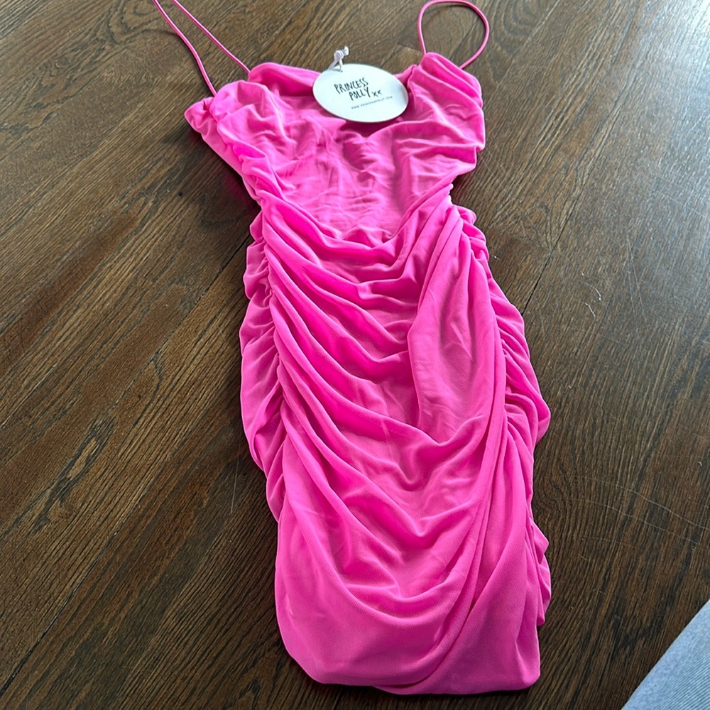 Princess Polly Holloway Wishes Dress pink . NWT. US 0